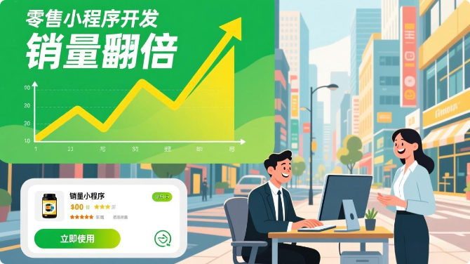 零售小程序开发助力商家销量翻倍